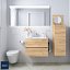 Mueble de baño Fussion Line suspendido 2 cajones fondo reducido de Salgar con diferentes acabados
